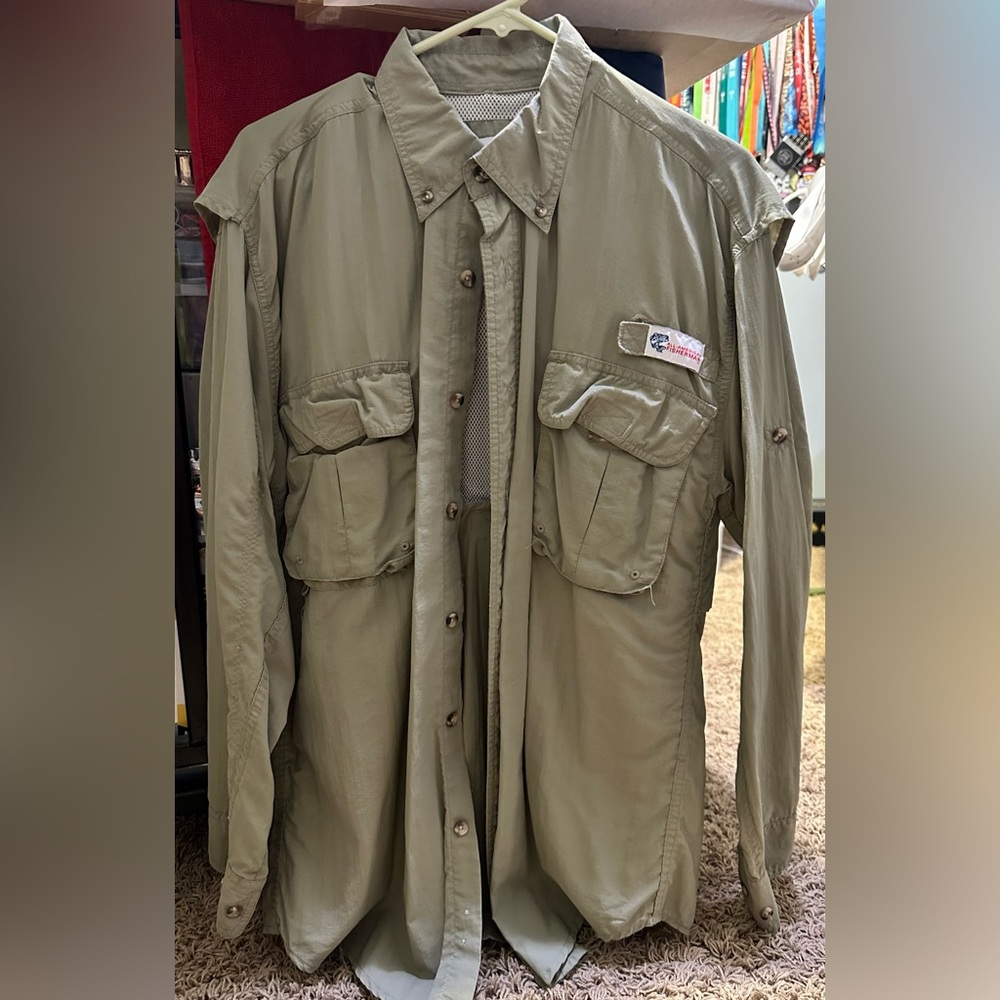 Men’s long sleeve fishing shirt